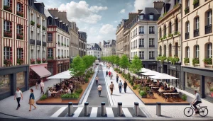 tranport en commun à Rouen