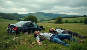 deux hommes ont été grièvement blessés lors d'un accident spectaculaire en normandie, après avoir été éjectés de leur véhicule. découvrez les circonstances et les détails de ce drame routier.