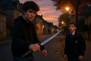 dans le calvados, un adolescent a été interpellé alors qu'il envisageait d'agresser un collégien avec un sabre. la police enquête sur les circonstances de cette tentative.