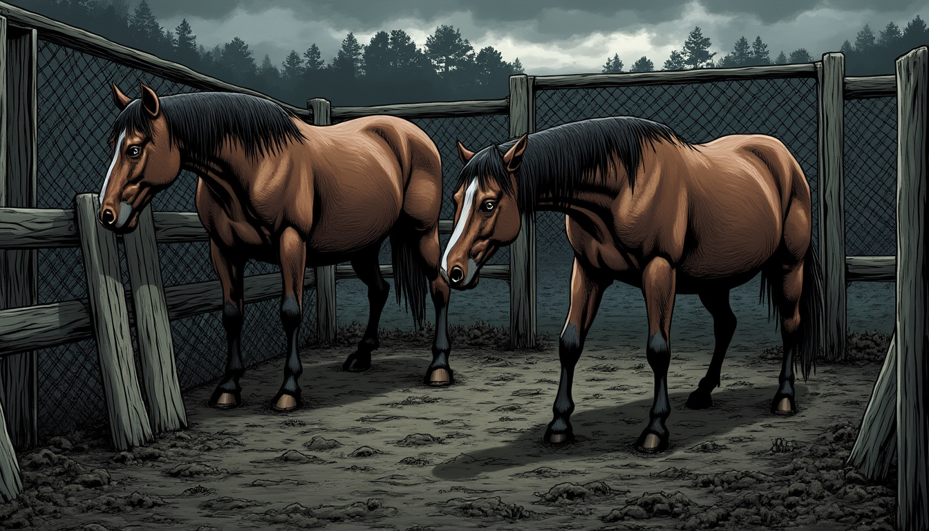 un individu jugé pour des actes de mutilation et de mise à mort de chevaux risque cinq ans de prison, selon les réquisitions du procureur. retour sur une affaire qui choque l’opinion publique et ébranle le monde équestre.