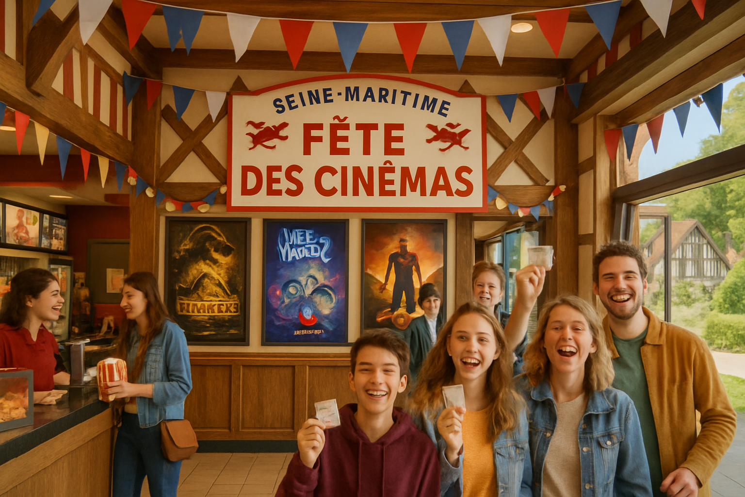 participez à la fête des cinémas normands en seine-maritime ce week-end et profitez de billets à 5€ seulement ! découvrez la liste des cinémas participants et vivez une sortie ciné à petit prix en famille ou entre amis.