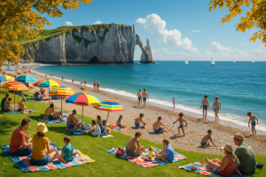 profitez d'une ambiance estivale en normandie : ce vendredi, les températures ont atteint 30 °c, offrant un agréable avant-goût d'été juste avant l'arrivée de l'automne.