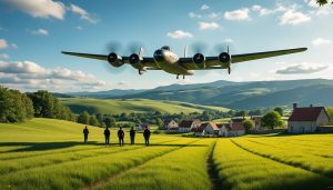 découvrez l'histoire incroyable de l'atterrissage d'un avion b-23 dans un champ de seine-maritime, un phénomène surprenant qui ne survient qu'une fois tous les 30 ans. retour sur cet événement rare et ses répercussions locales.