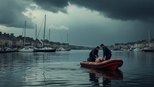 un drame a frappé le port de plaisance de caen avec la découverte du corps sans vie d'une femme. les circonstances et l'identité de la victime suscitent de nombreuses interrogations.