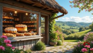 savourez l’excellence de la boulangerie du cotentin, réputée en normandie pour sa délicieuse galette aux amandes faite maison, un plaisir gourmand à ne pas manquer.