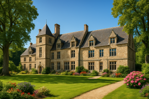 découvrez une authentique maison historique de 540 m² en normandie, témoin exceptionnel de 500 ans d'histoire. un bien rare alliant charme d’antan et prestige, idéal pour les amateurs de patrimoine et de caractère unique.