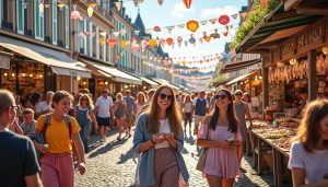 découvrez en images l’ambiance vibrante de honfleur, métamorphosée en véritable ruche humaine à l’occasion de la fête de la coquille, où une foule passionnée célèbre ce rendez-vous gourmand et festif.