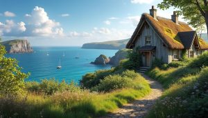 découvrez comment edouard launet, ex-journaliste renommé, explore le lien entre victor hugo et les îles anglo-normandes à travers un nouvel ouvrage passionnant, mêlant histoire, littérature et paysages inspirants.