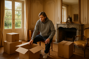 découvrez comment orelsan, célèbre rappeur français, a pris ses quartiers dans la maison chargée d'histoire d'un ancien maire de normandie. un déménagement surprenant qui fait parler !