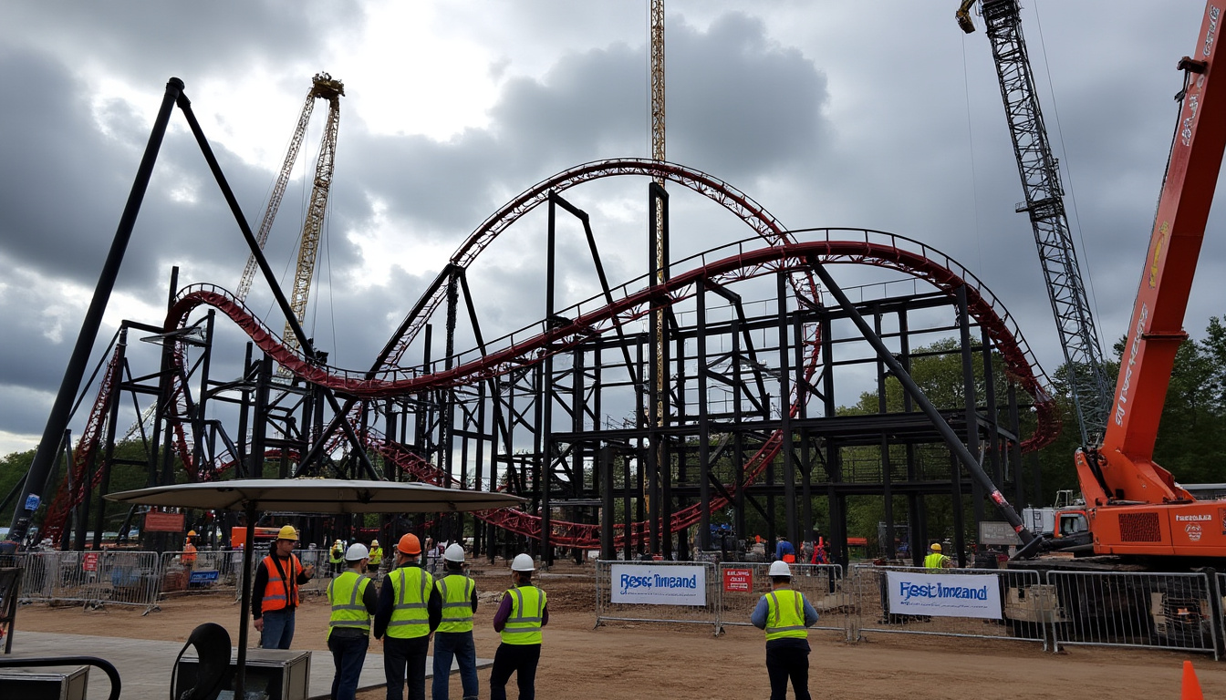 découvrez tout sur le lancement de la construction de la nouvelle attraction à festyland, près de caen : nouveautés, travaux, et ce qui attend les visiteurs du parc d'attractions normand !
