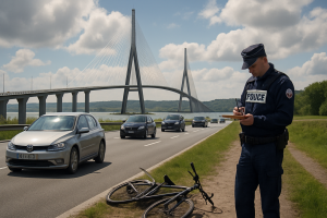 la circulation sur le pont de normandie est de nouveau rétablie après un incident impliquant un cycliste à sandouville. découvrez les dernières informations sur la reprise du trafic.