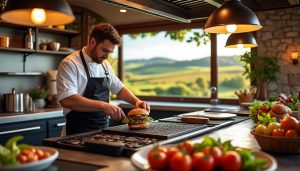découvrez les meilleures adresses pour déguster un burger d’exception en normandie grâce aux conseils exclusifs d’un chef primé en 2025. recettes, astuces et lieux incontournables, suivez le guide !