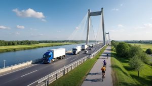 la circulation sur le pont de normandie a été rétablie après une interruption due à un incident impliquant un cycliste. découvrez les détails et l'évolution de la situation.