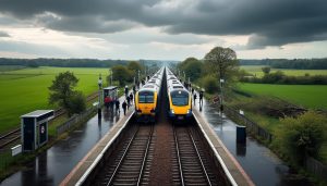 la circulation des trains reprend progressivement en normandie après la tempête benjamin. découvrez les détails sur le retour à la normale du trafic ferroviaire et les mesures mises en place pour assurer la sécurité des voyageurs.
