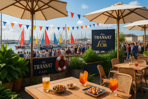 participez au lancement de la célébration maritime avec le transat café l’or au havre. profitez d'événements uniques, d'une atmosphère festive et du meilleur du café au cœur du port, pour un moment inoubliable au rythme de la transat.