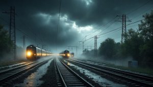 découvrez les perturbations de trains en normandie et dans l’ouest ce jeudi à cause de la tempête benjamin : lignes impactées, horaires modifiés et conseils pour les voyageurs.