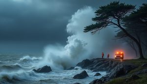 la tempête benjamin a frappé la normandie avec des vents violents pouvant atteindre 161 km/h, provoquant 22 interventions d'urgence dans la manche. découvrez le bilan et les conséquences de cette tempête impressionnante.