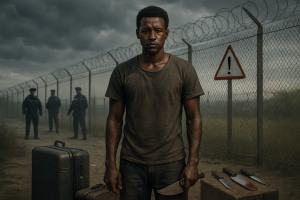 découvrez l'histoire bouleversante de mamadou garanké, un jeune boucher de 21 ans décédé en tentant de rejoindre l'angleterre après avoir reçu une oqtf. un drame poignant à la frontière, symbole des dangers de l'exil forcé.