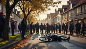 un cycliste a perdu la vie suite à un malaise alors qu’il circulait en pleine rue en normandie. retour sur les circonstances de ce tragique accident et les réactions de la communauté locale.