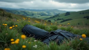 un corps d’homme a été découvert en normandie avec un sac sur le visage, alimentant de nombreuses questions autour des circonstances de ce drame. enquête en cours et éléments troublants.