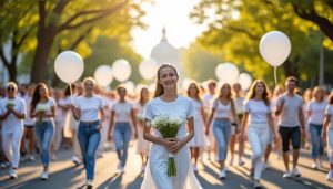 participez à la marche blanche et à la collecte de fonds organisées à yvetot en hommage à maelysse, jeune victime d'un tragique accident de la route. unis dans la solidarité, habitants et proches se mobilisent pour soutenir la famille et honorer sa mémoire.