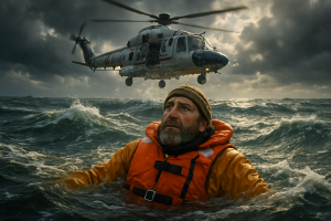 découvrez comment un marin pêcheur en détresse a été secouru par hélicoptère au large des côtes normandes à la suite d’un accident lors de sa sortie en mer. récit de l’intervention rapide des secours.