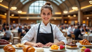 à seulement 17 ans, une jeune pâtissière représentant fièrement la normandie participera au prestigieux concours national des talents de la pâtisserie. découvrez son parcours inspirant et sa passion pour la création sucrée !