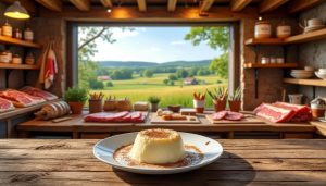 plongez dans une expérience gourmande insolite et découvrez où déguster la teurgoule normande la plus savoureuse, étonnamment préparée dans une boucherie !
