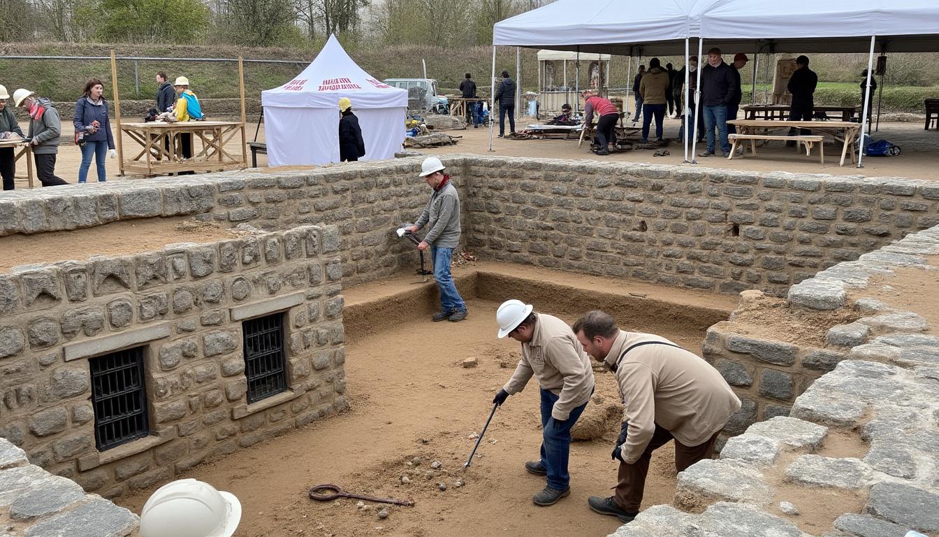 découvrez les secrets des cellules de la prison bonne-nouvelle à rouen grâce à une vaste campagne d'exploration archéologique qui révèle l'histoire méconnue de ce lieu emblématique.