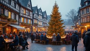 à vire normandie, retrouvez-vous le 24 décembre avec 180 personnes pour célébrer la magie de noël autour de la solidarité, le cadeau le plus précieux.
