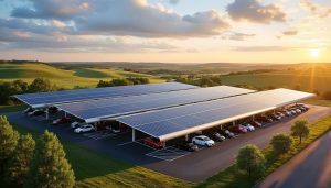 à vire normandie, l'essor des ombrières se confirme avec l'inauguration prochaine d'une installation solaire innovante de 2 500 m², renforçant la transition énergétique locale.
