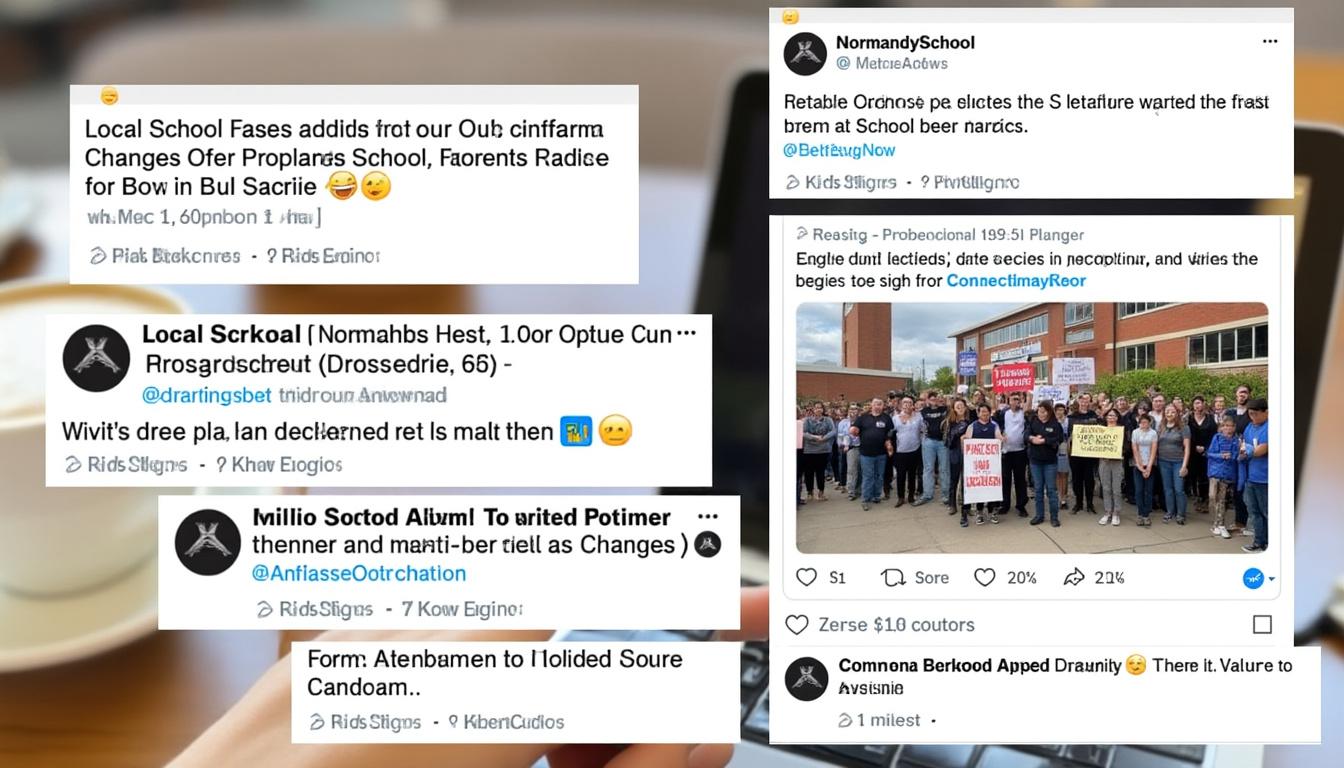 découvrez comment un collège en normandie a été au cœur d'une tempête médiatique, déclenchée par un réseau de parents d'extrême droite et amplifiée par cyril hanouna, mettant en lumière les enjeux sociaux et médiatiques actuels.