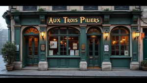 annonce de la fermeture définitive du bar emblématique aux trois piliers à coutances, un lieu historique apprécié des locaux et des visiteurs.