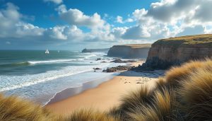 préparez votre week-end en normandie avec une météo hivernale sous un grand soleil, mais attention aux vents forts qui soufflent sur le littoral.