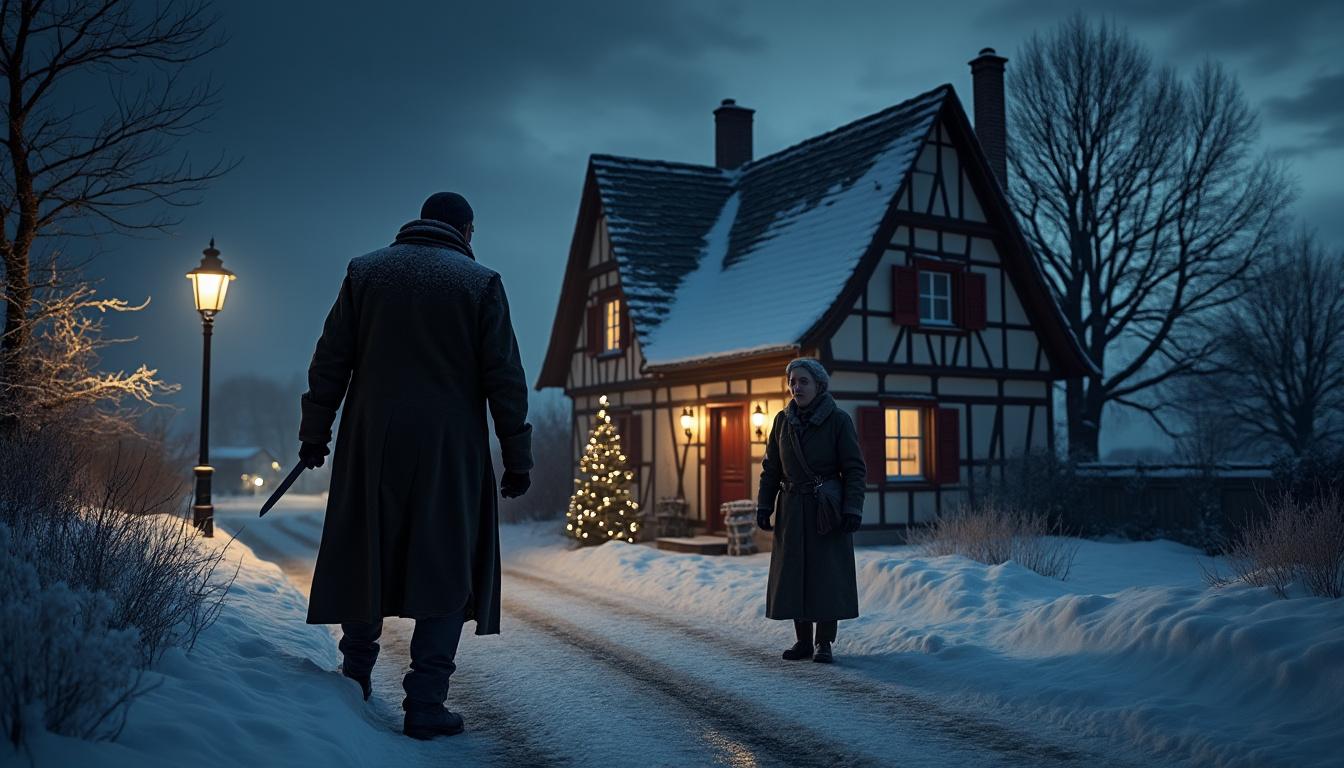 découvrez les détails d'une nuit de noël dramatique en normandie où un homme a menacé sa mère avec un couteau lors d'une vague de violences, mettant en lumière les tensions familiales durant les fêtes.