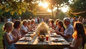 découvrez les quarante ans de tradition festive à saint-hilaire-du-harcouët avec les querrien, des moments conviviaux au cœur des tables qui rythment la vie locale.