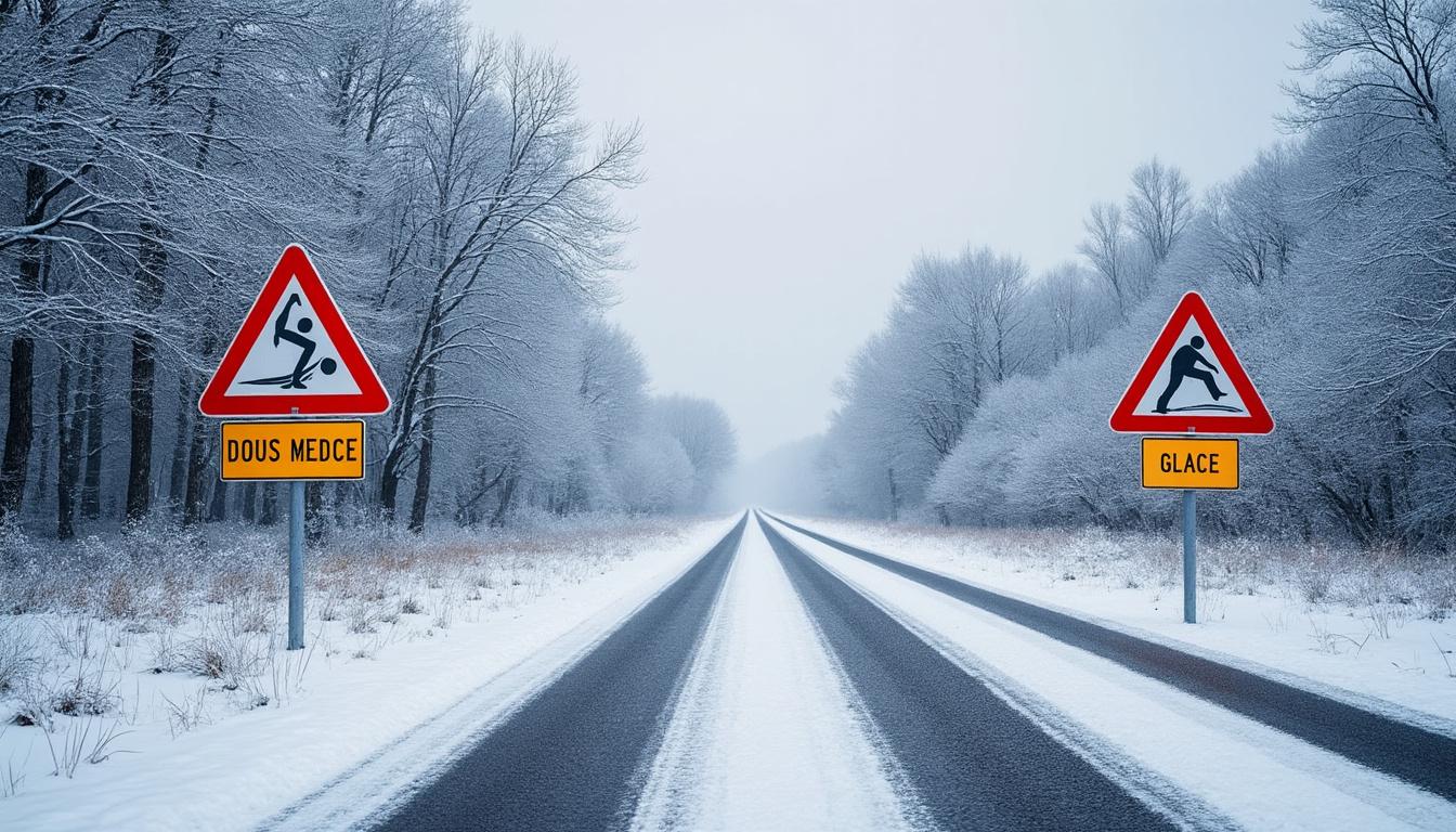 météo france déclenche une alerte neige et verglas dans le calvados et l'orne. suivez les infos clés de la vigilance à 6h30 pour mieux vous préparer.