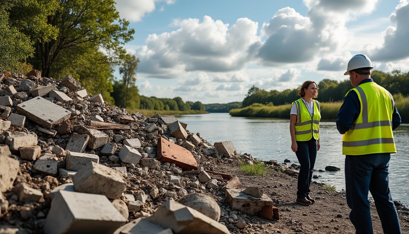 découvrez le jugement à évreux concernant une décharge sauvage en bord de seine impliquant la propriétaire du terrain et un expert du btp, avec les enjeux environnementaux et juridiques de cette affaire.