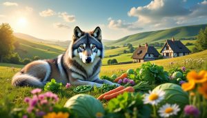 découvrez l'histoire fascinante du loup végétarien, un mythe normand vieux de 1 400 ans, bien au-delà de la publicité intermarché.