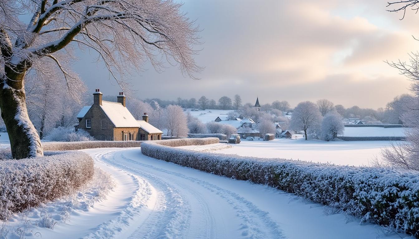 découvrez à quelle heure les premiers flocons de neige tomberont en normandie ce lundi et préparez-vous aux conditions hivernales à venir.