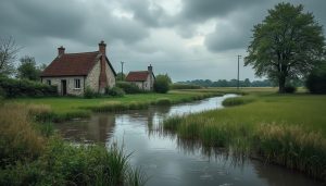 découvrez comment la normandie pourrait être confrontée à une augmentation des inondations d'ici 2100, principalement causée par la remontée des nappes phréatiques liée aux changements climatiques.