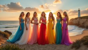 découvrez les portraits des cinq candidates qui vont mettre le feu à la saison des miss manche dans notre concours photo exclusif.