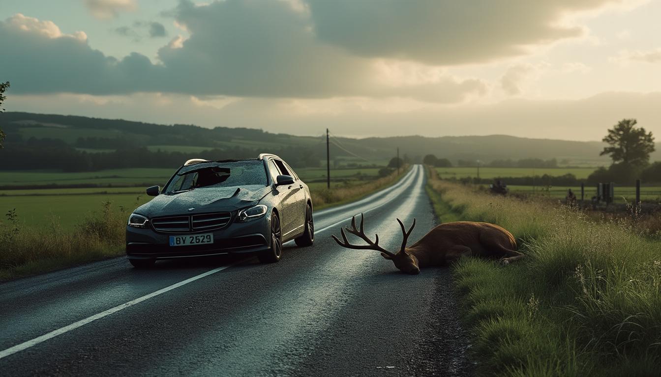 une femme de 42 ans perd la vie dans une tragique collision avec un chevreuil en normandie. retour sur cet accident dramatique qui bouleverse la région.