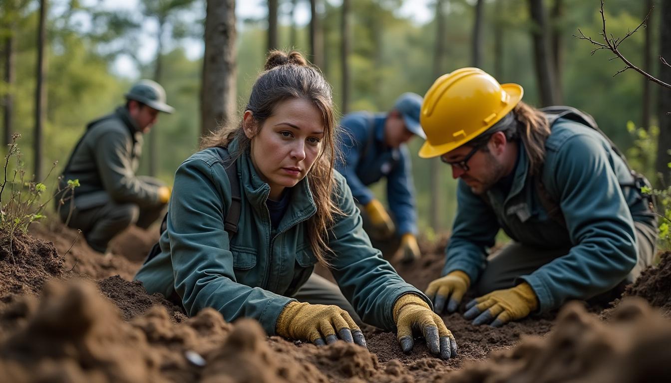 affaire fourniret : monique olivier participe activement à de nouvelles fouilles en normandie pour tenter de retrouver le corps de lydie logé, victime de l'affaire criminelle.