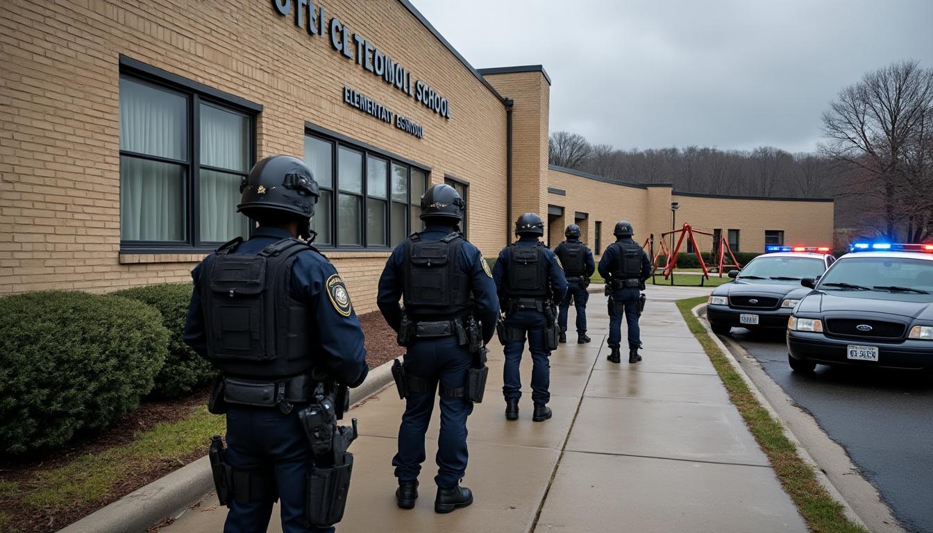 alerte à la bombe dans un lycée en normandie : 300 élèves confinés par sécurité tandis que les routes environnantes sont temporairement coupées. suivez les dernières informations sur cette situation d'urgence.