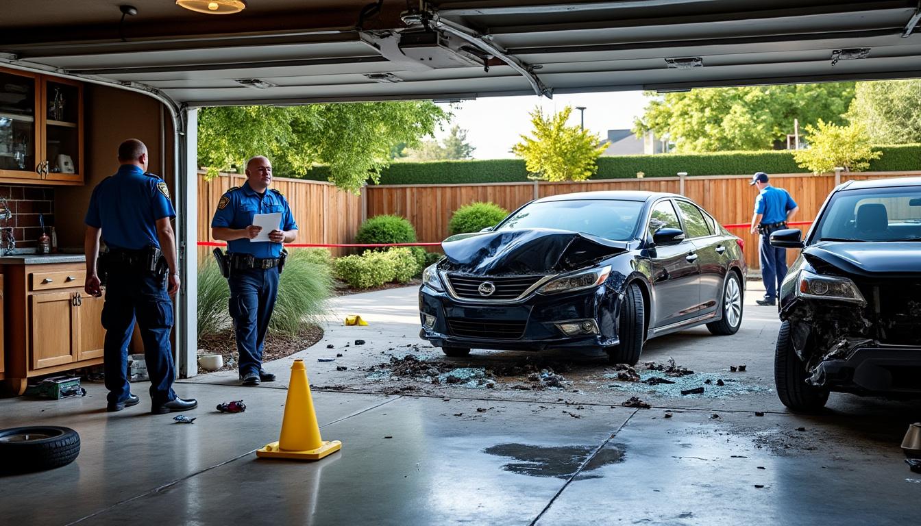 au havre, trois adolescents ont été placés en garde à vue après des actes de vandalisme visant un garage automobile, une enquête est en cours pour établir les circonstances exactes.