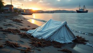 découvrez le mystère dévoilé au bord de la plage près du havre, où une housse blanche a révélé une vérité choquante. plongez dans cette enquête captivante.