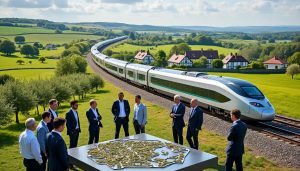 les acteurs économiques réclament l'intégration complète du cotentin dans la nouvelle ligne paris-normandie afin de dynamiser le développement régional et améliorer les connexions.