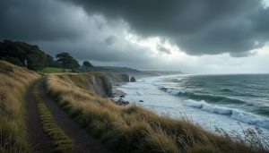 découvrez la météo en normandie pour le vendredi 6 février : préparez-vous à des rafales de vent puissantes jusqu'à 72 km/h. soyez prêts et adaptez vos activités en conséquence.