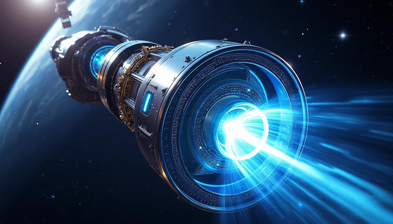 deux ministres inaugurent en normandie une nouvelle ligne de production innovante dédiée aux moteurs plasmique pour satellites, marquant une avancée majeure dans la technologie spatiale française.